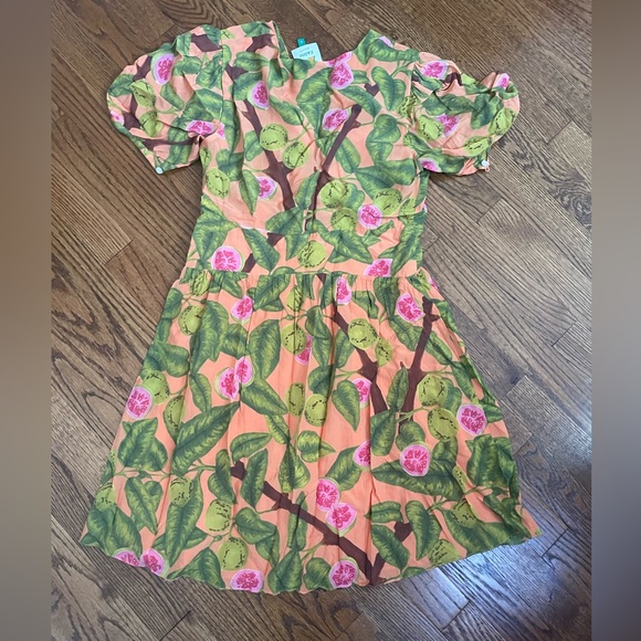 Farm Rio Guava Mini Dress size S - Picture 4 of 6